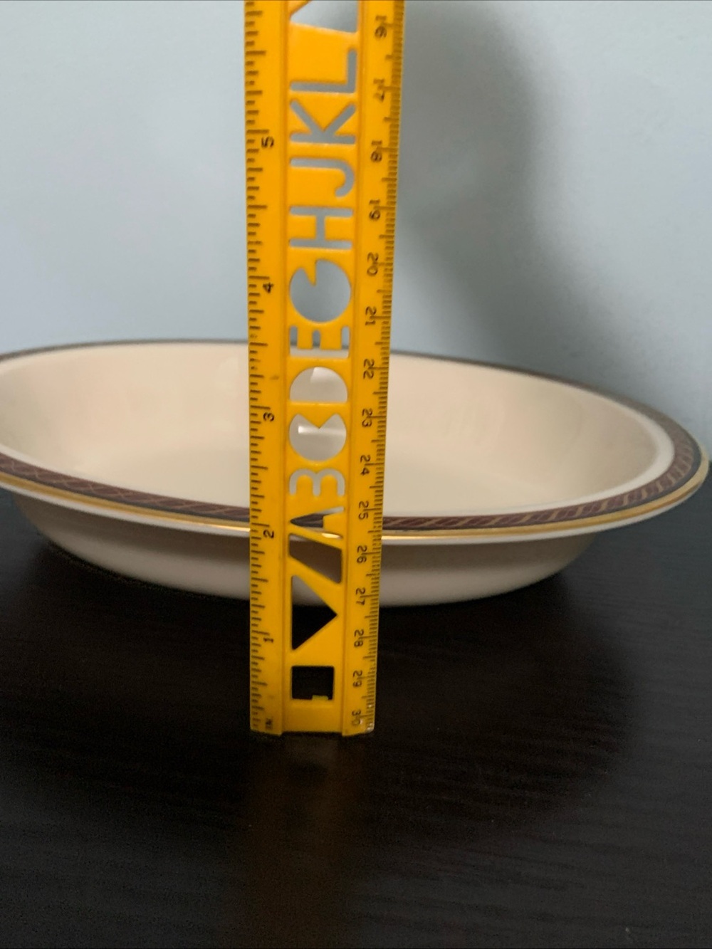 Lenox Oval Serving Dish Monroe Pattern - Picture 7 of 8